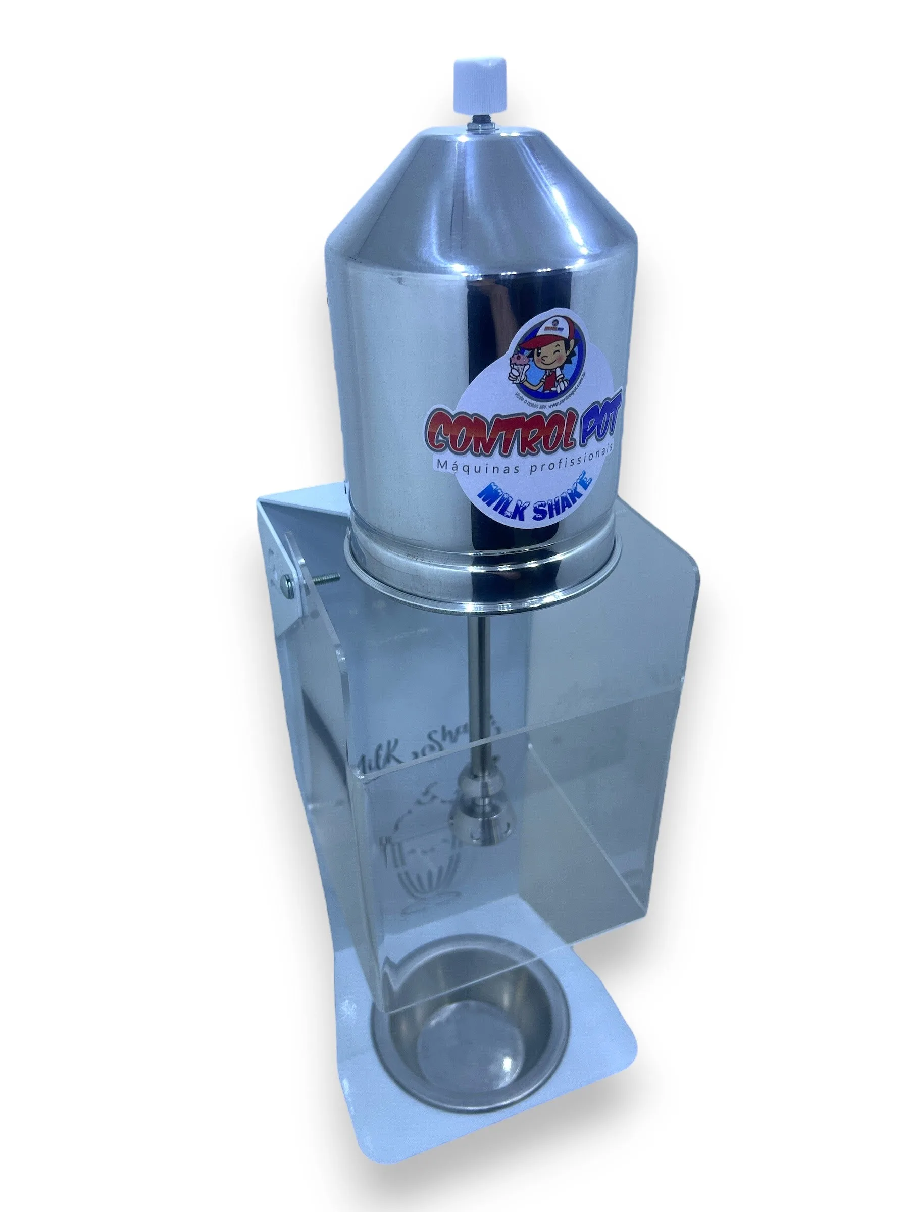 Before/After — Maquina Milk Shake Com Acrílico Sd 2100 De Parede 900watts